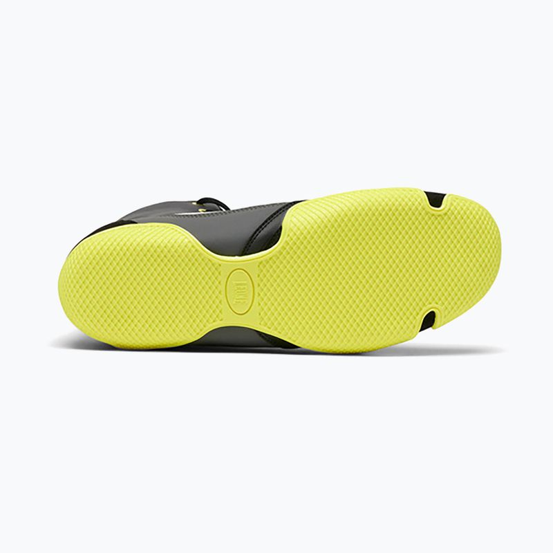 Bokso bateliai LEONE 1947 Premium Boxing black/lime/black/lime 5