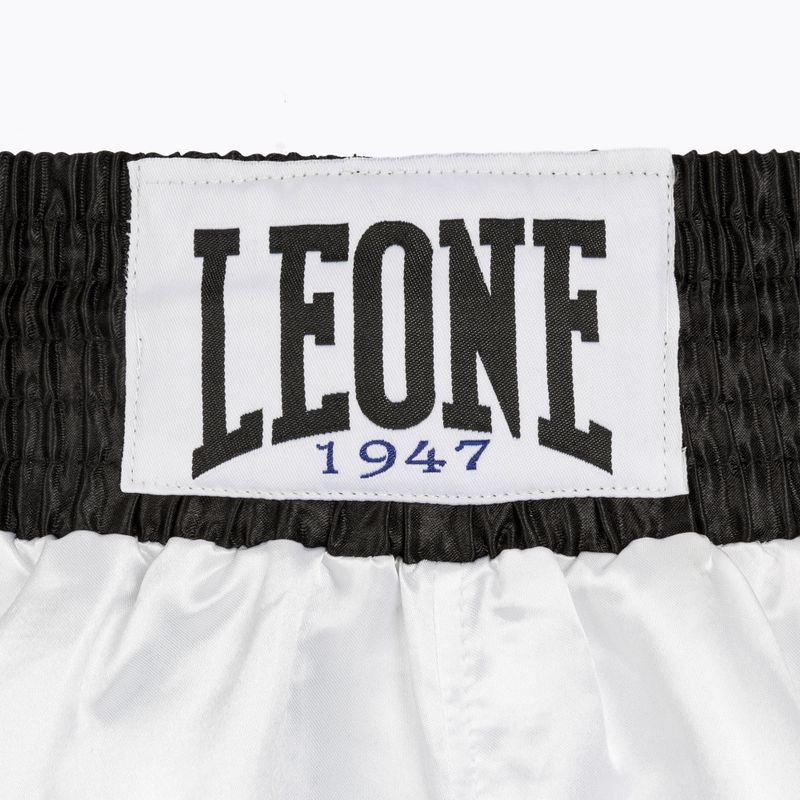 Vyriški bokso šortai LEONE 1947 Color Block white/black 3