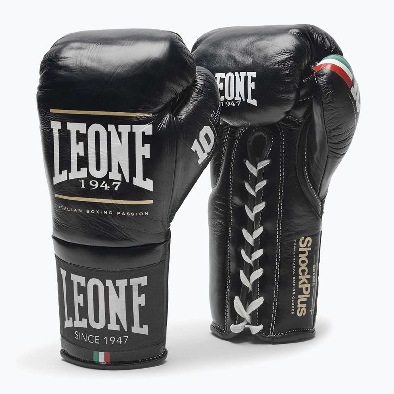 Bokso pirštinės LEONE 1947 Shock Plus black