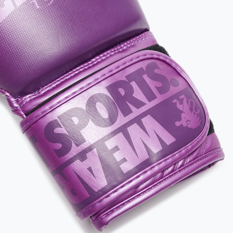 LEONE 1947 Šešėlinės violetinės bokso pirštinės GN328 12