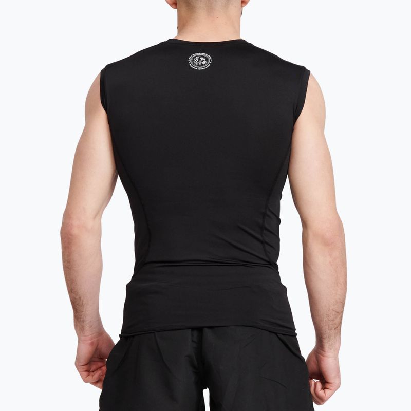 Treniruočių marškinėliai LEONE 1947 Vėliava juoda 3