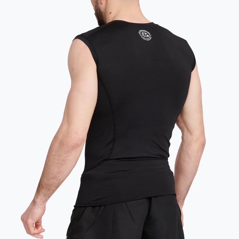 Treniruočių marškinėliai LEONE 1947 Vėliava juoda 4