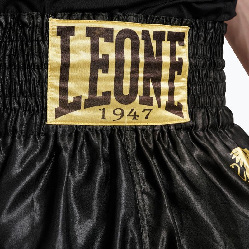 LEONE 1947 Dna Kick-Thai treniruočių šortai juodi 6