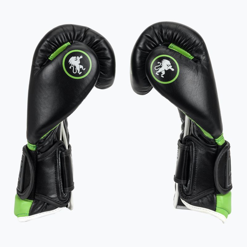 Bokso pirštinės LEONE 1947 Il Tecnico N3 black/green 5