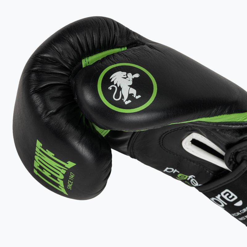 Bokso pirštinės LEONE 1947 Il Tecnico N3 black/green 8