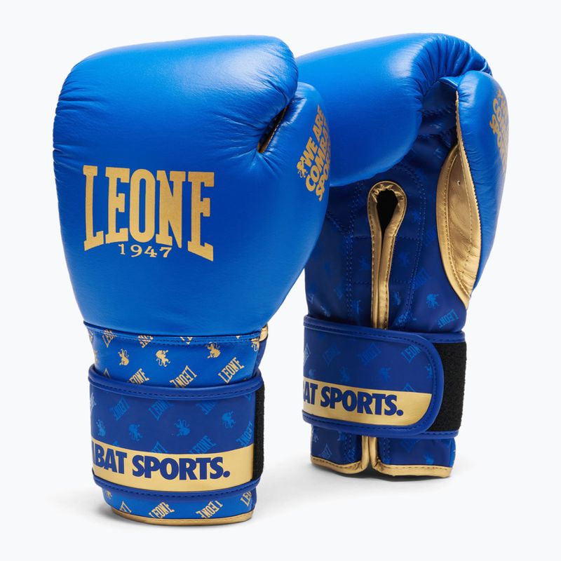 Bokso pirštinės LEONE 1947 Dna mėlynos 5