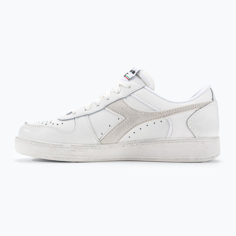 Diadora Magic Basket Low Icona Leather white/white batai 10