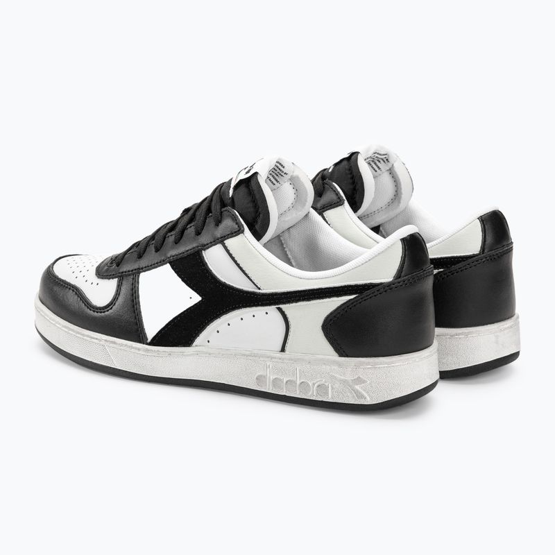 Diadora Magic Basket Low Icona Leather black/white batai 4