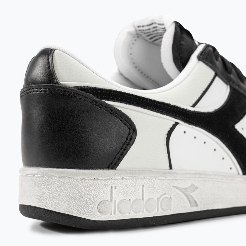 Diadora Magic Basket Low Icona Leather black/white batai 11