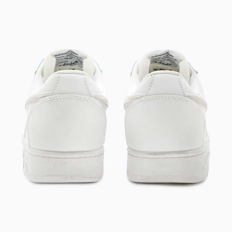 Diadora Magic Basket Low Icona Leather white/white batai 12