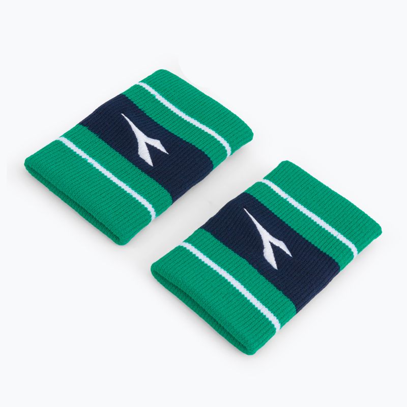 Diadora apyrankės Plačios apyrankės su logotipu 2 vnt. žalios DD-103.179117-70134