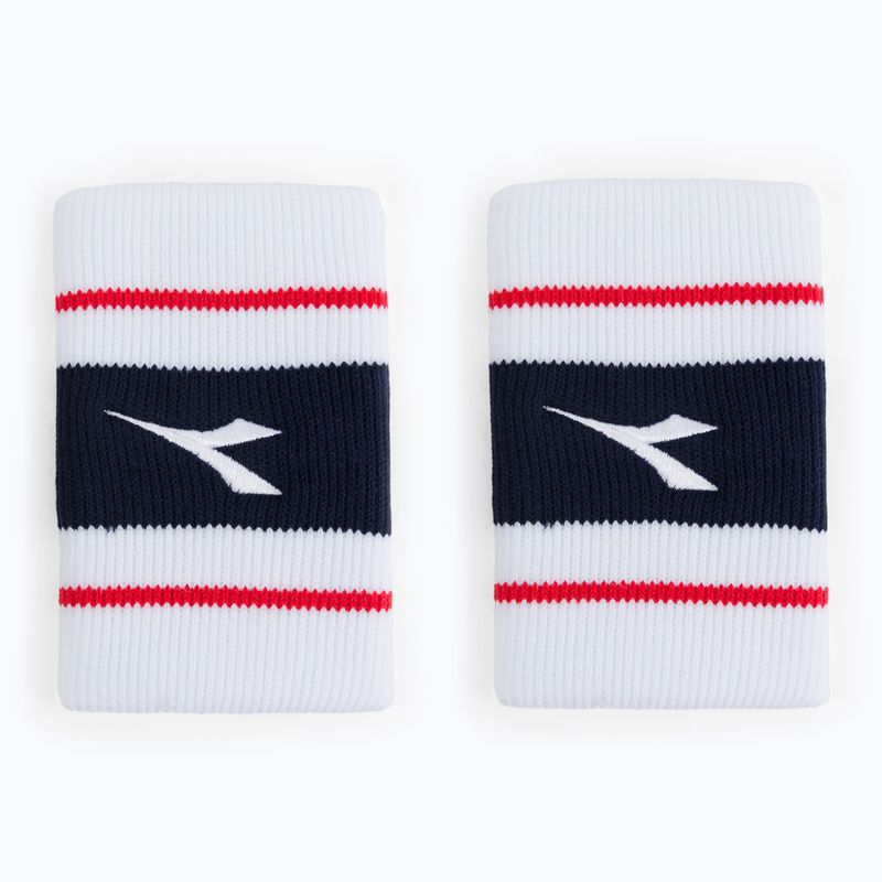 Diadora apyrankės Wide Logo apyrankės 2 vnt. baltos DD-103.179117-20002 2