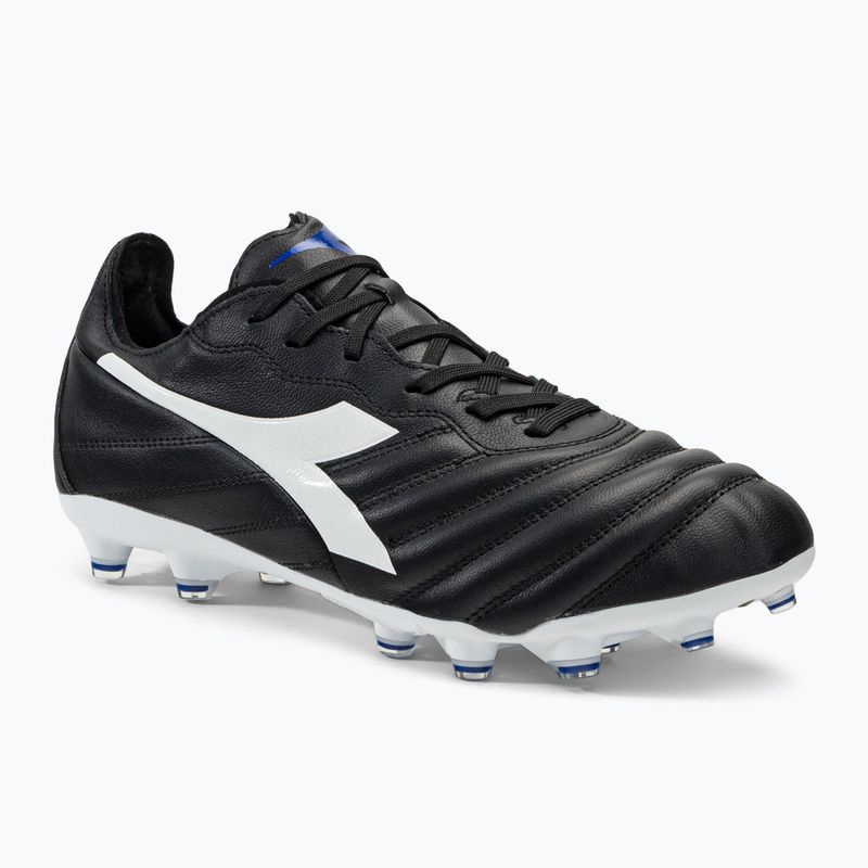 Vyriški futbolo bateliai Diadora Brasil Elite 2 LT LP12 juodai balti DD-101.179061-D0214-40
