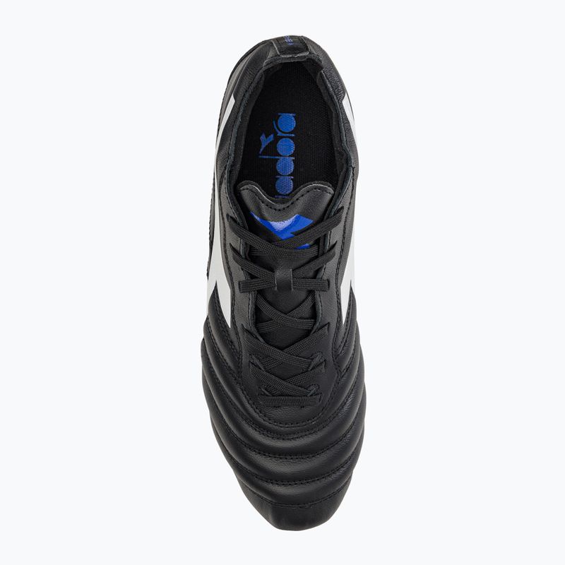 Vyriški futbolo bateliai Diadora Brasil Elite 2 LT LP12 juodai balti DD-101.179061-D0214-40 6