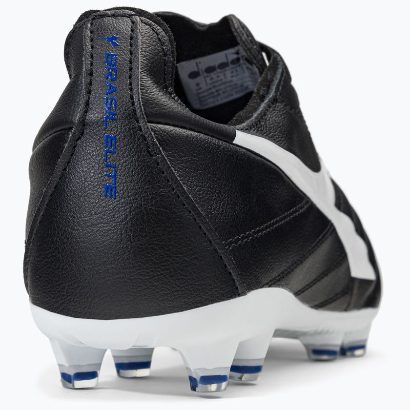Vyriški futbolo bateliai Diadora Brasil Elite 2 LT LP12 juodai balti DD-101.179061-D0214-40 9