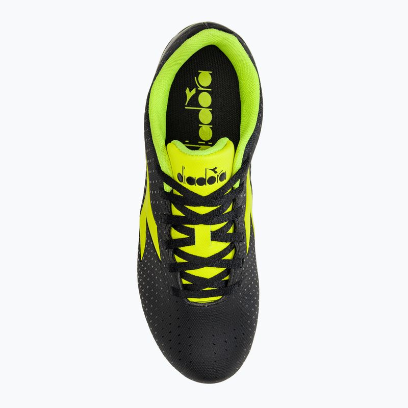 Vaikiški futbolo bateliai Diadora Pichichi 5 MD Jr juodi DD-101.178796-C0004-35 6