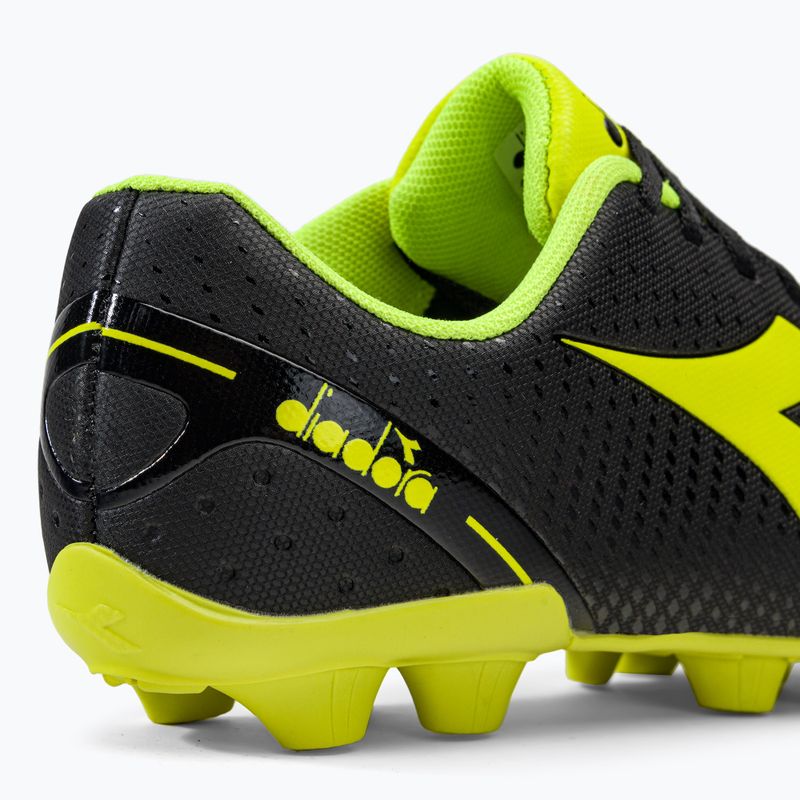 Vaikiški futbolo bateliai Diadora Pichichi 5 MD Jr juodi DD-101.178796-C0004-35 9