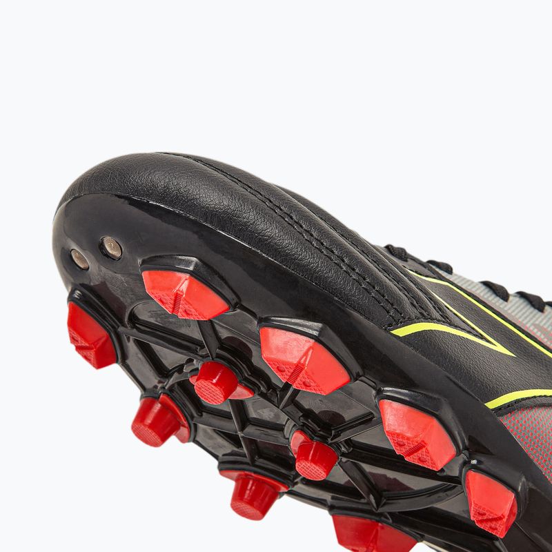 Vyriški futbolo bateliai Diadora Brasil Elite Veloce R LPU juodi ir raudoni DD-101.179181-D0136-39 14
