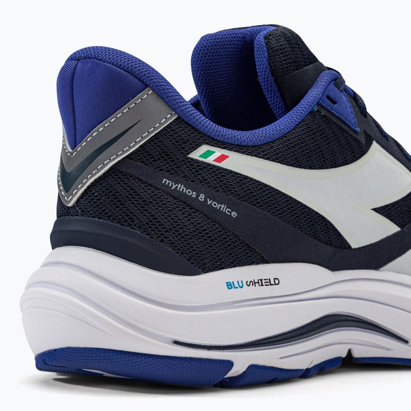 Vyriški bėgimo bateliai Diadora Mythos Blushield 8 Vortice navy blue DD-101.179087-D0244 10