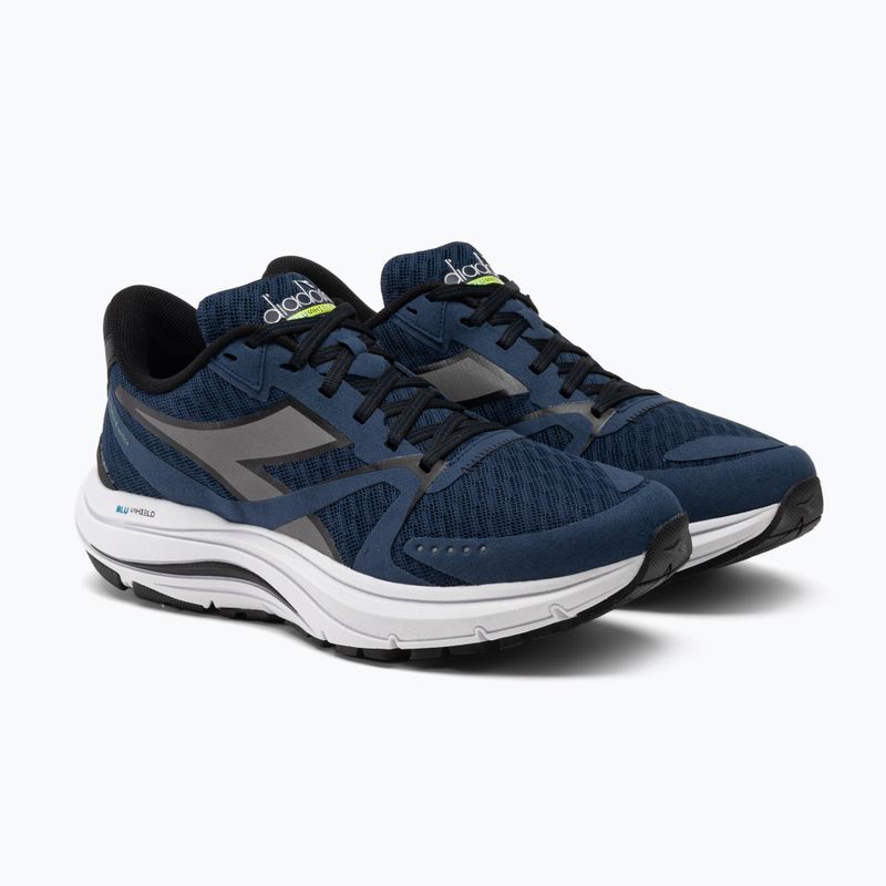 Vyriški bėgimo bateliai Diadora Mythos Blushield 8 Vortice blue opal/silver dd/white 4