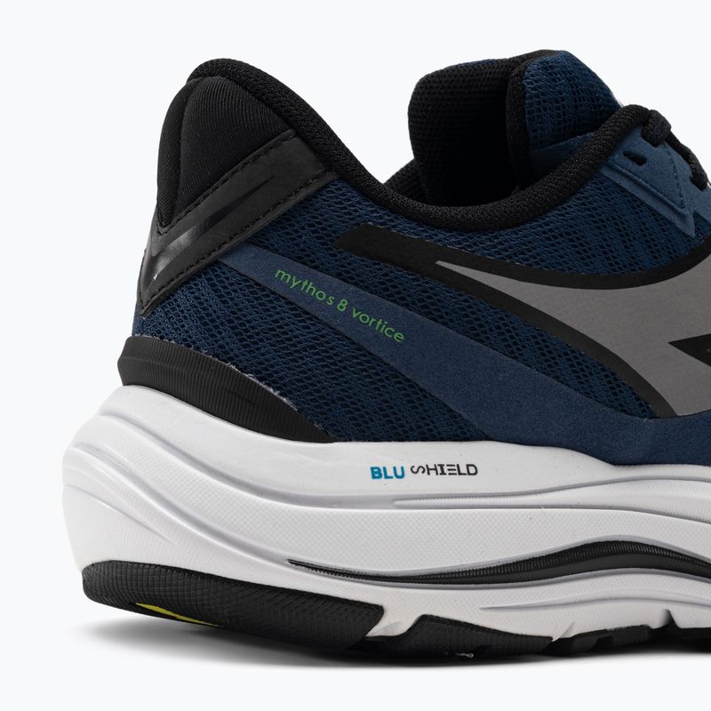 Vyriški bėgimo bateliai Diadora Mythos Blushield 8 Vortice blue opal/silver dd/white 9