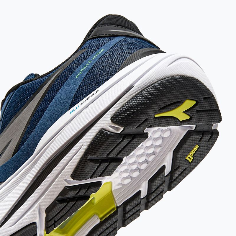 Vyriški bėgimo bateliai Diadora Mythos Blushield 8 Vortice blue opal/silver dd/white 16