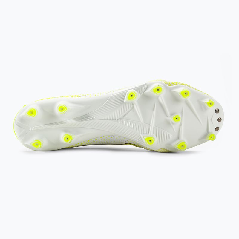 Vyriški futbolo bateliai Diadora Brasil Elite GR LT LP12 white/black/fluo yellow 5