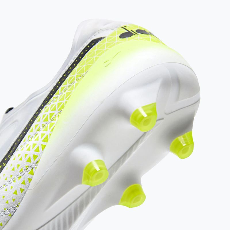 Vyriški futbolo bateliai Diadora Brasil Elite Tech GR LPX white/black/fluo yellow 16