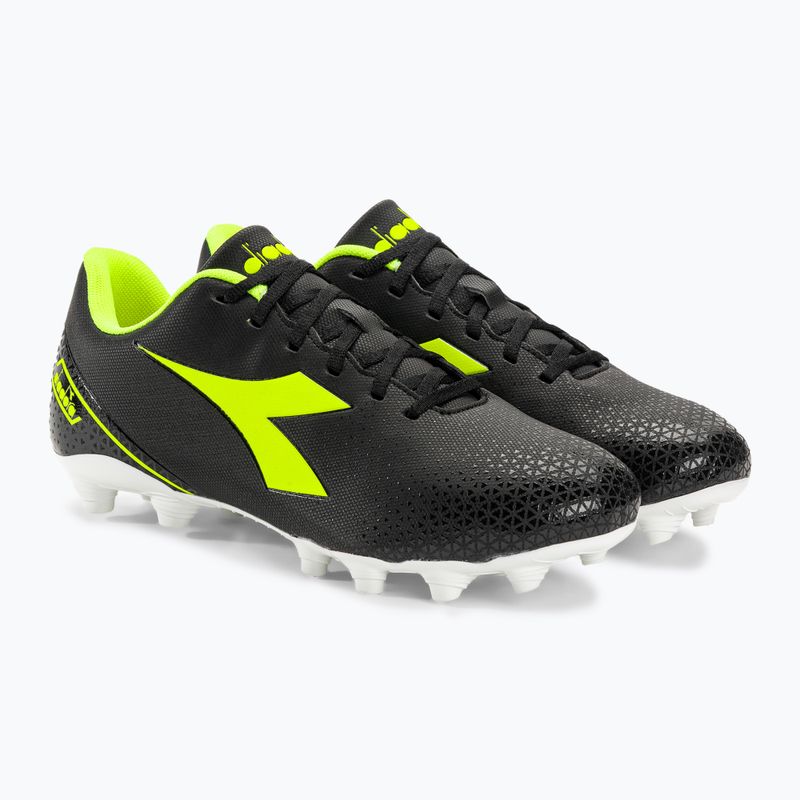 Vyriški futbolo bateliai Diadora Pichichi 6 MG14 black/yellow fi dd/white 4