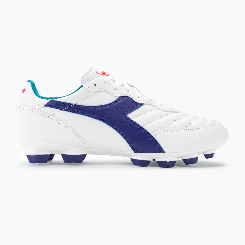 Vyriški futbolo bateliai Diadora Brasil 2 R LPU white/navy 2