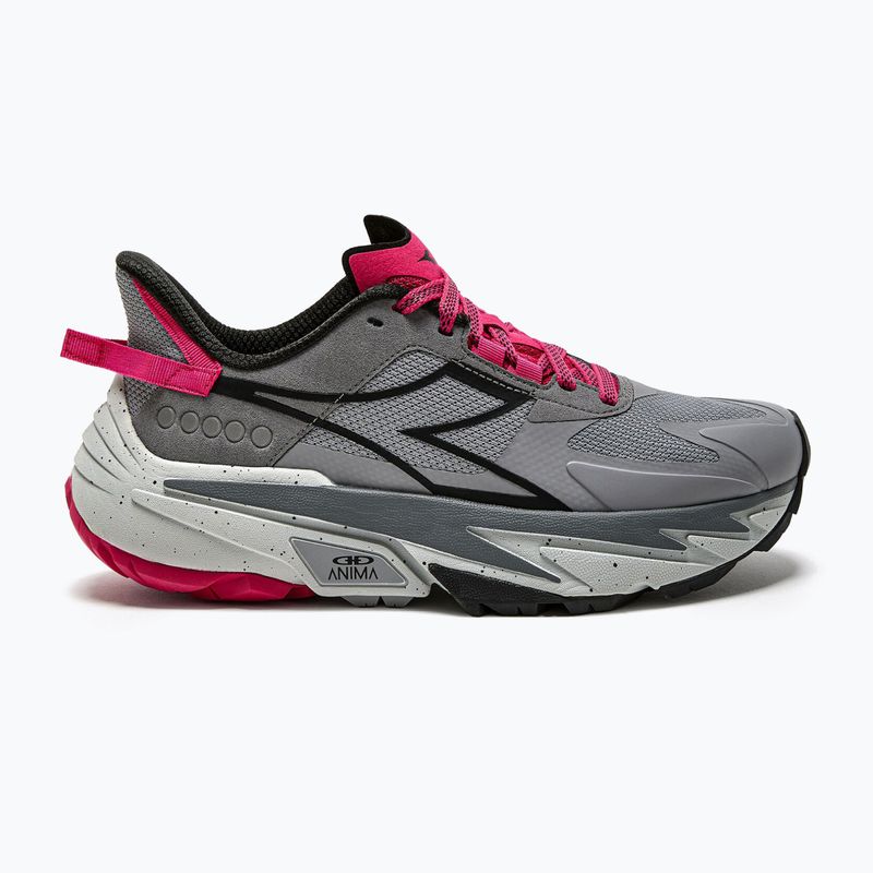 Moteriški bėgimo bateliai Diadora Equipe Sestrierere-XT alloy/black/rubine red c 11