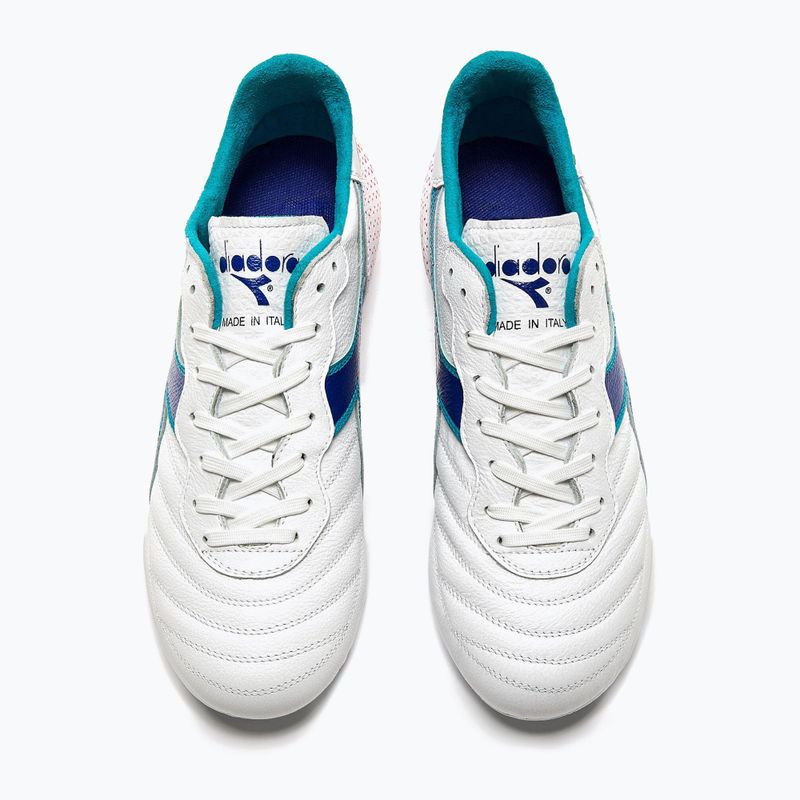 Vyriški futbolo bateliai Diadora Brasil Italy OG GR LT+ MDPU white/navy 13