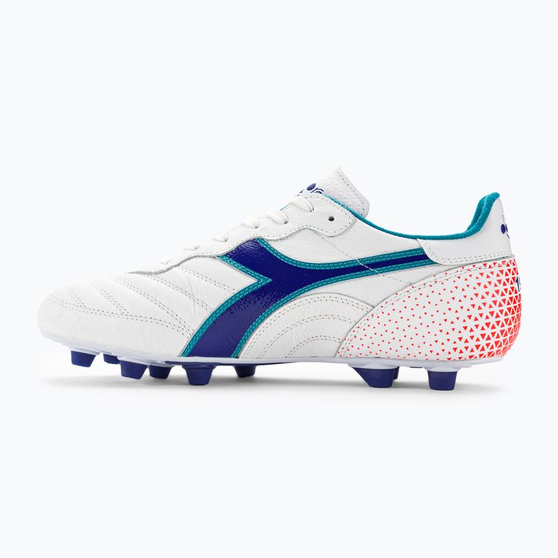 Vyriški futbolo bateliai Diadora Brasil Italy OG GR LT+ MDPU white/navy 10