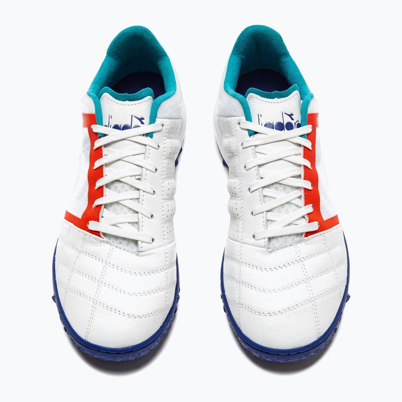 Vyriški futbolo bateliai Diadora Brasil Sala Cup TF white/navy 12
