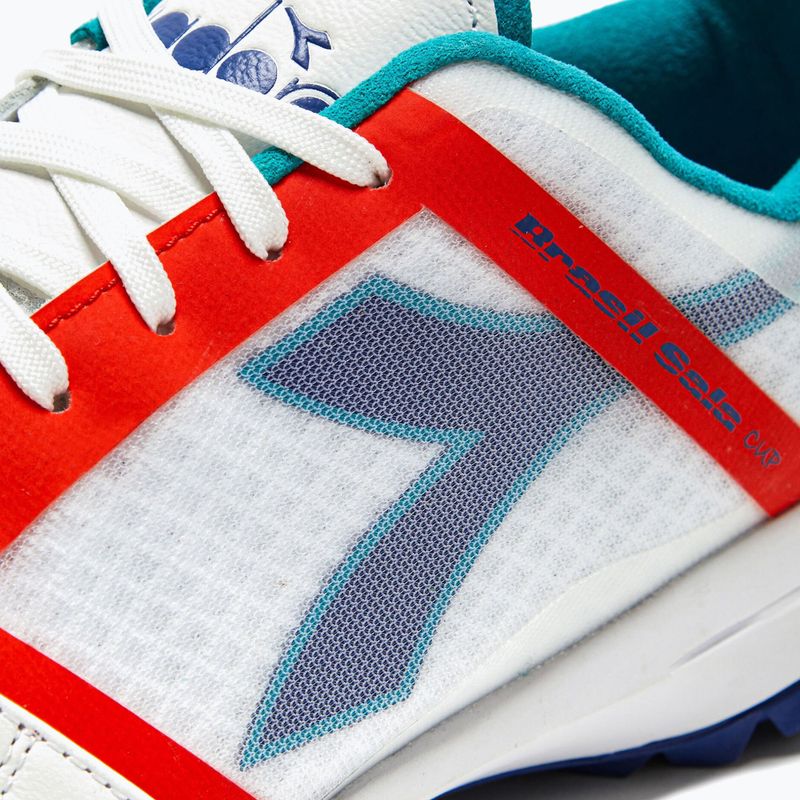 Vyriški futbolo bateliai Diadora Brasil Sala Cup TF white/navy 14
