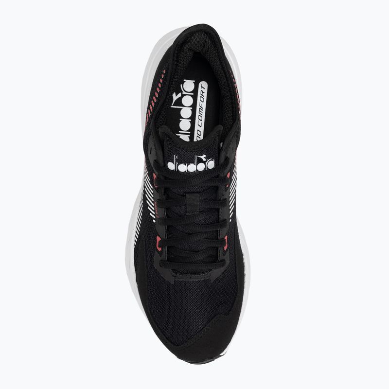 Vyriški bėgimo bateliai Diadora Passo 3 black/white 6