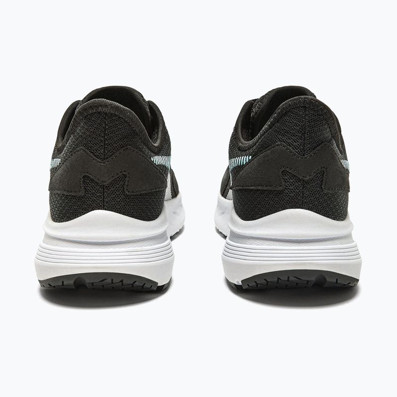Moteriški bėgimo bateliai Diadora Passo 3 black/white/aruba blue 12