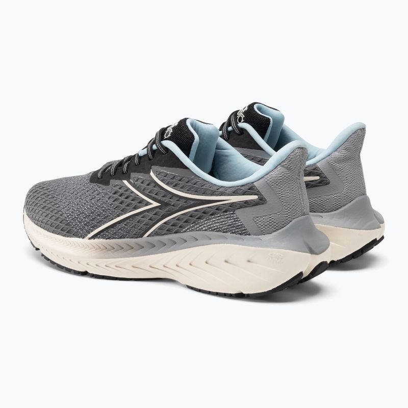 Vyriški bėgimo bateliai Diadora Strada steel gray/black 4