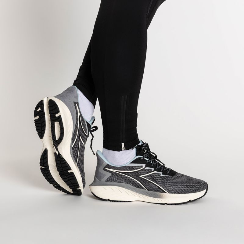 Vyriški bėgimo bateliai Diadora Strada steel gray/black 2
