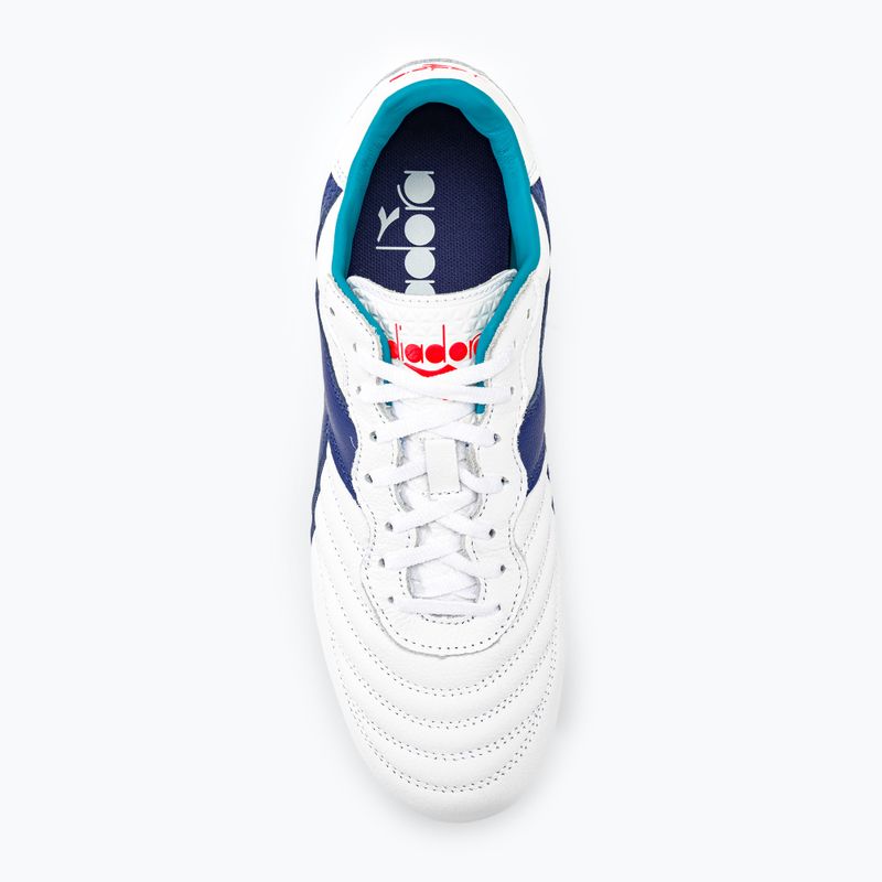 Vyriški futbolo bateliai Diadora Brasil GR LT+ MDPU white/navy 6