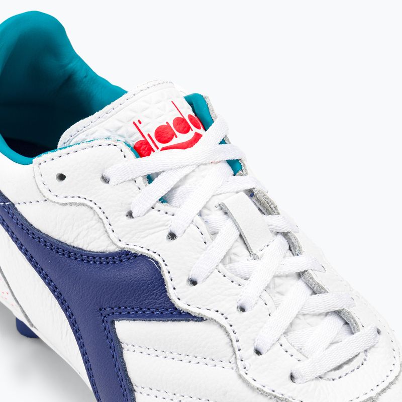 Vyriški futbolo bateliai Diadora Brasil GR LT+ MDPU white/navy 8