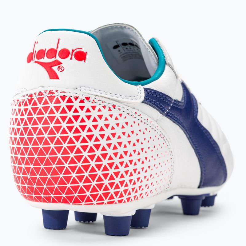 Vyriški futbolo bateliai Diadora Brasil GR LT+ MDPU white/navy 9