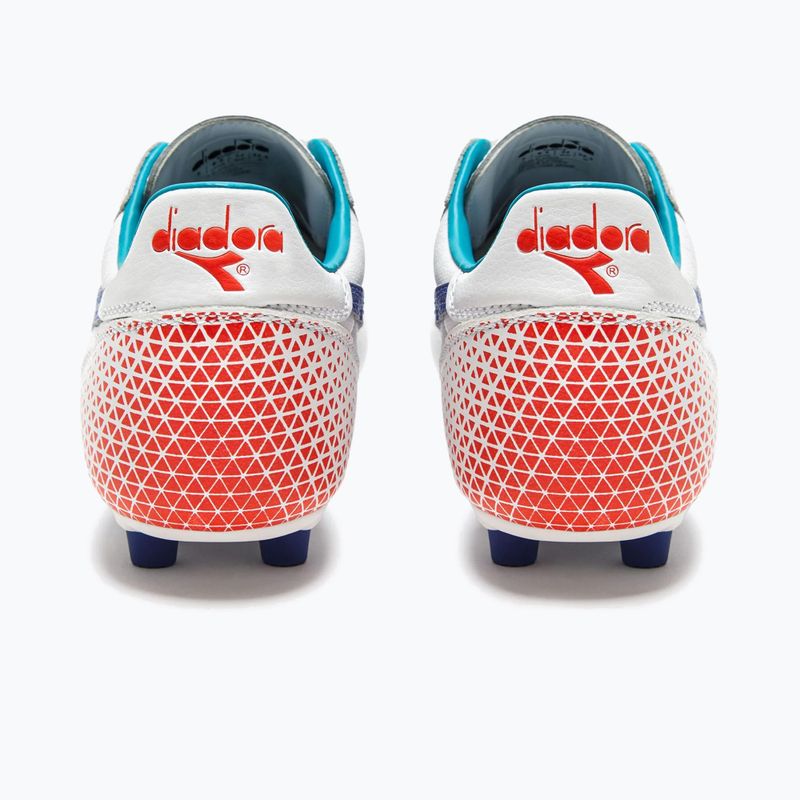 Vyriški futbolo bateliai Diadora Brasil GR LT+ MDPU white/navy 12