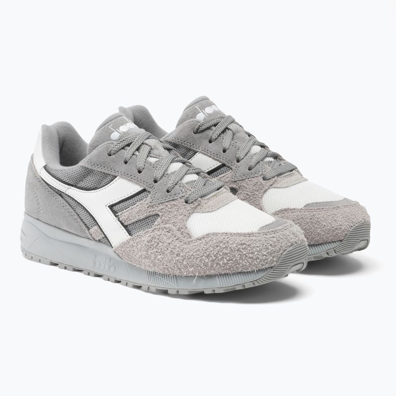 Diadora N902 Hairy Suede melange grey batai 4