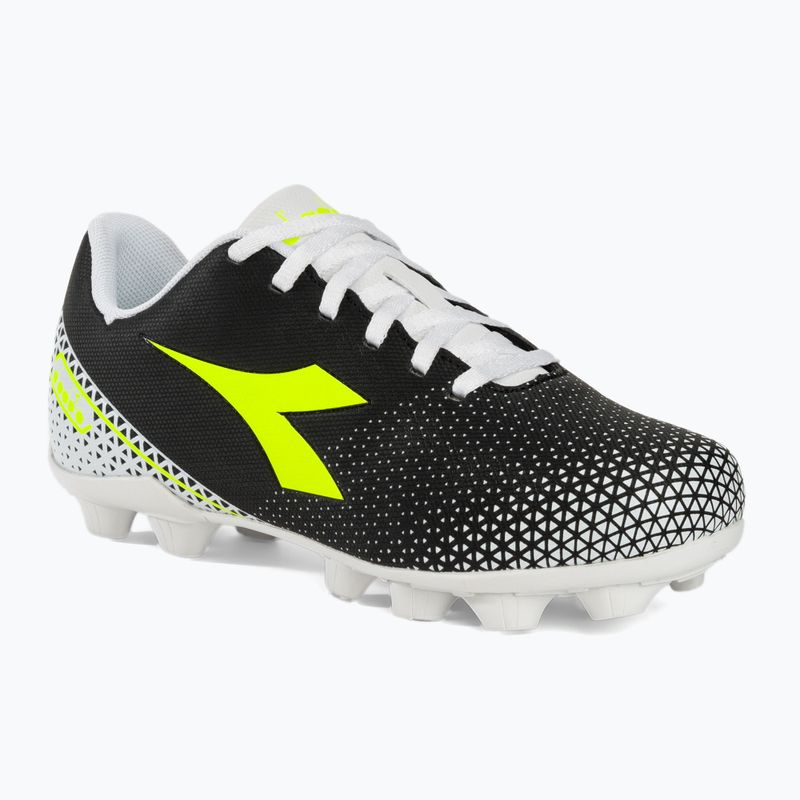 Vaikiški futbolo bateliai Diadora Pichichi 6 MD JR black/yellow fluo/white