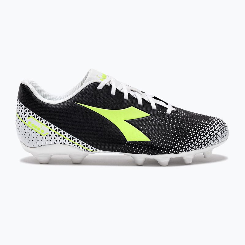 Vyriški futbolo bateliai Diadora Pichichi 6 MG14 black/yellow fluo/white 8