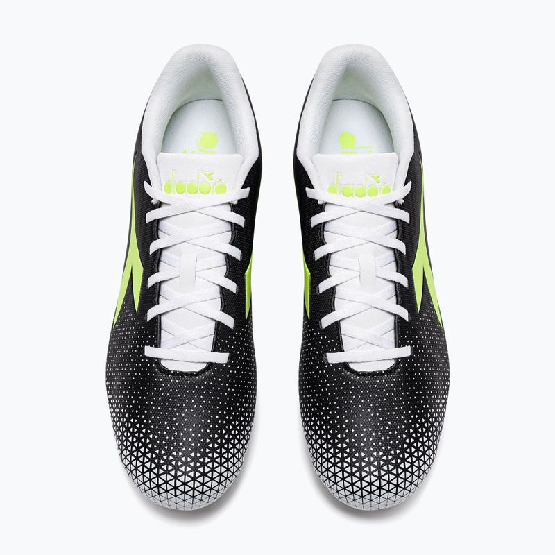 Vyriški futbolo bateliai Diadora Pichichi 6 MG14 black/yellow fluo/white 11