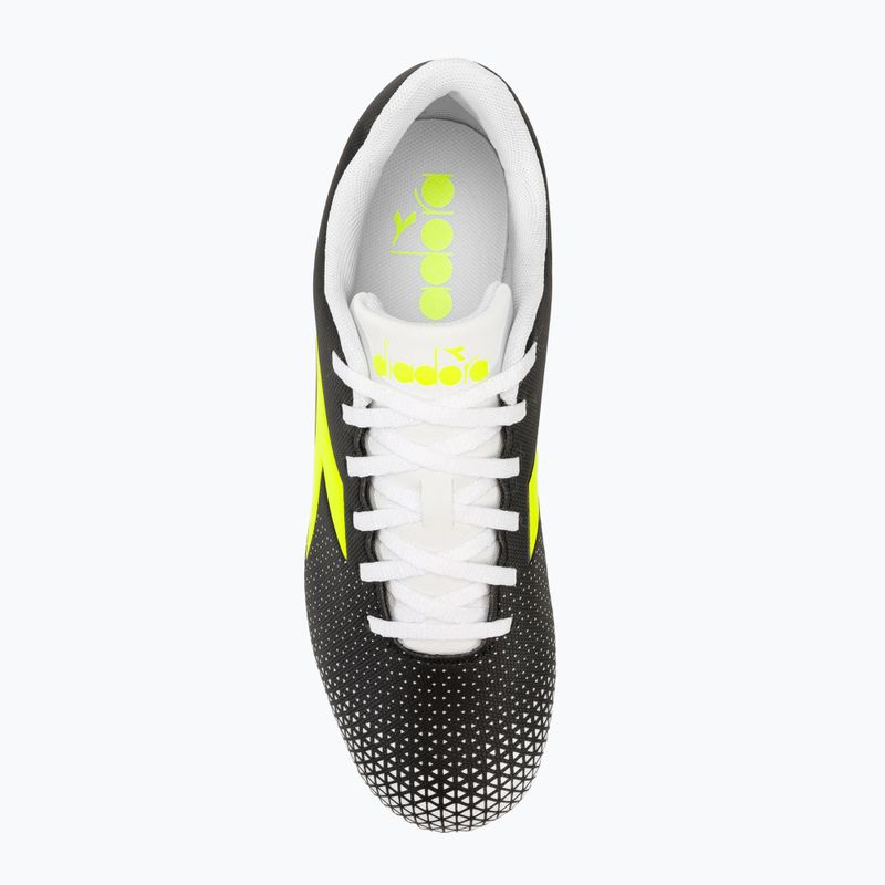Vyriški futbolo bateliai Diadora Pichichi 6 MG14 black/yellow fluo/white 5