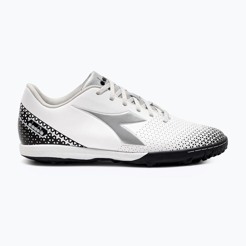 Vyriški futbolo bateliai Diadora Pichichi 6 TFR white/silver/black 8