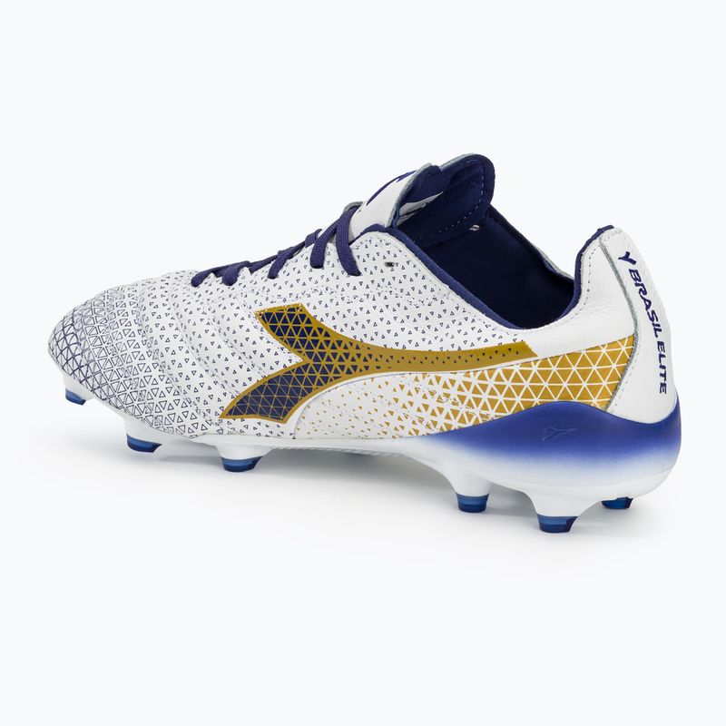 Vyriški futbolo bateliai Diadora Brasil Elite Tech GR ITA LPX white/blue/gold 3
